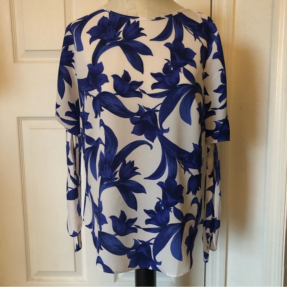 Ann Taylor Floral Print Blouse